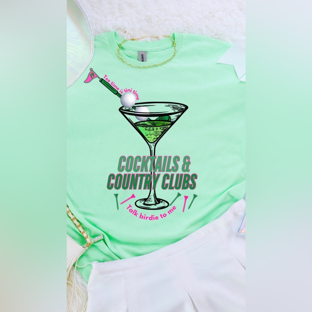 Country Club Social Golf Tee